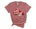 Watercolor Valentine39s Day ShirtValentines Day Shirts Red Truck Gnomes Valentine Love Valentine Retro TrucksValentines Day Gift Graphic Tee – Everyday Comfort · Must-Have Style