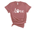 Tshirt for women love PAW shirt women39s dog lover shirt dog love shirt funny women39s shirt animal lover tshirtFunnylove dog tshirt Graphic Tee – Feel-Good Design · High-Quality Print