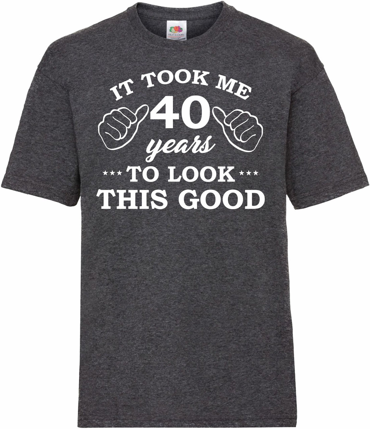 40th Birthday Gifts Mens Heather T Shirt Top Shirt 1983 Gift Present Forty It Took 40 Years To Look This Good Funny Tee Happy 40th Birthday Graphic Tee – Aesthetic Look · High-Quality Print