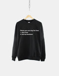Sarcastic Sweatshirt Funny Slogan Shirts Dry Sarcasm Shirt Sweatshirt – Soft Feel · Trending Graphic Apparel