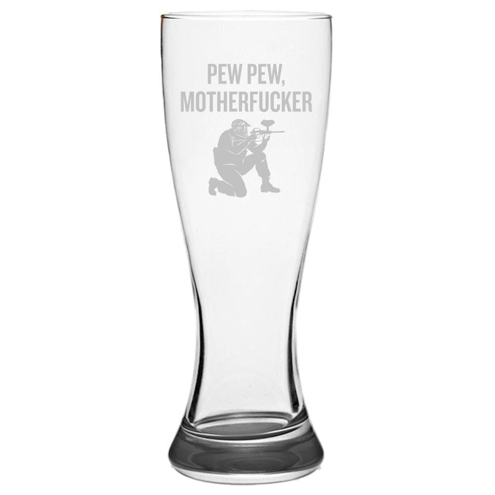 Funny Paintball Gift Paintball Pilsner Glass Paintballer Present Pew Pew Motherfucker Graphic Tee – Cozy Vibes · Trending Graphic Apparel