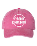 F Bomb Mom Hat Mama Swears Cap Funny Mom Hat Sweary Mom Cap Gift Hats For Moms Mama Hat F Bomb Mom Mom Hats Graphic Tee – Bold Style · Trending Graphic Apparel