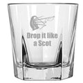 Funny Bagpipes Rocks Glass Bagpiper Gift Idea Piper Present Drop It Like A Scot Bagpiper Whiskey Tumbler Tote Bag – Warm & Stylish · High-Quality Print