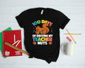 Squirrel 100 Days of School TShirt Kids Tee Driving My Teacher Nuts Cute 100th Day of School Shirt Long Sleeve Apparel Gift Graphic Tee – Everyday Comfort · Must-Have Style