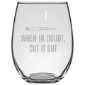Surgeon Gift Idea Plastic Surgeon Gift Surgery Present Medicine Humor Gift When In Doubt Cut It Out Stemless Wine Glass Graphic Tee – Fan Favorite · Trending Graphic Apparel