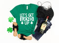 Let39s Get Lucked Up Shirt St Patrick39s Day Shirt Funny Shirt Lucky AF Just Drunk Shamrock Shirt This Be My Drinking Shirt Irish AF Graphic Tee – Cozy Vibes · Perfect For Daily Wear