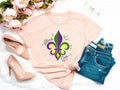 Mardi Gras Shirtfleur de lis Shirt Fat Tuesday ShirtFlower de luce ShirtLouisiana ShirtNew Orleans ShirtWomens Mardi Gras Shirt Graphic Tee – Bold Style · Top Pick For Any Outfit
