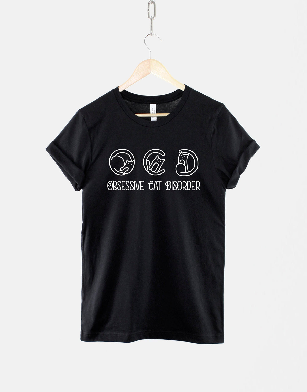 Cat TShirt OCD Cat Shirt Cat OCD Shirt Obsessive Cat Disorder Shirt I Love Cats Shirt Graphic Tee – Fan Favorite · High-Quality Print