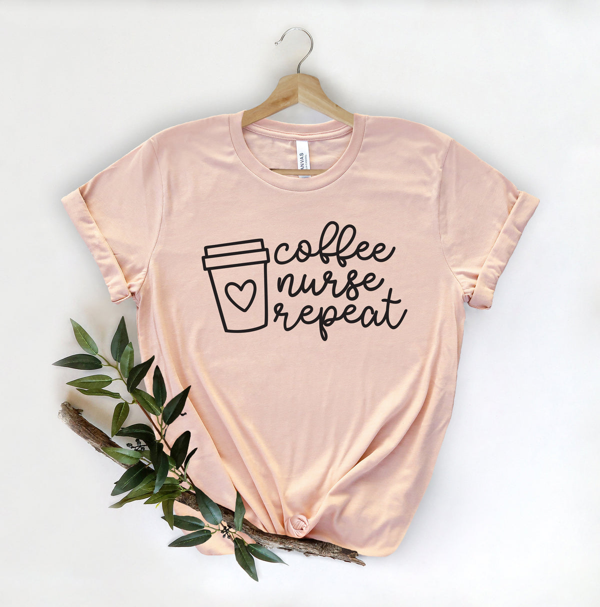 Coffee Nurse Repeat ShirtNurse TshirtNurse TeesCute Nurse Shirts Nurse Appreciation Gift Nurse Gift Idea Nurses Week GiftRN Shirt Graphic Tee – Warm & Stylish · Great Gift For Fans