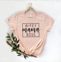 Mama ShirtMothers TShirtCute Mom GiftMother39s Day GiftNew Mom GiftWifey Mama BossMom ShirtMommy Gift ShirtWorking Mom Shirt Graphic Tee – Cozy Vibes · Top Pick For Any Outfit