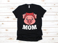 Cute Pig Mom TShirt Pig Mothers Day Tank Top Barn Gifts for Pig Moms Farmer Mom Hoodie Sweatshirt Long Sleeve Hoodie – Soft Feel · Great Gift For Fans