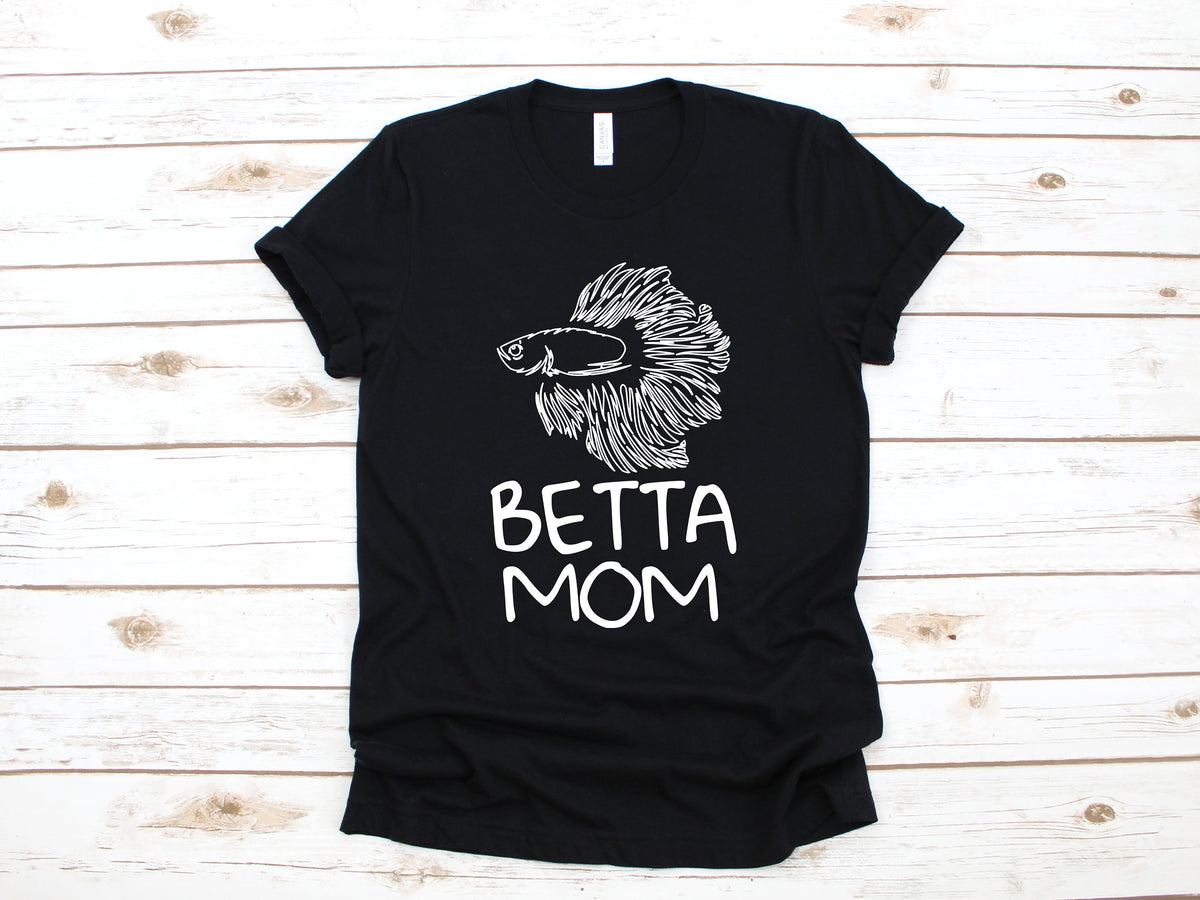 Betta Mom TShirt Cute Betta Fish Mothers Day Tank Top Betta Aquarium Moms Hoodie Sweatshirt Long Sleeve Apparel Gift Hoodie – Feel-Good Design · Must-Have Style
