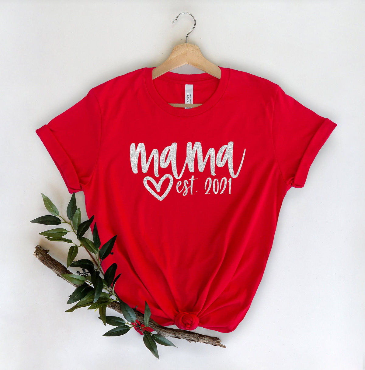 Mama Est 2021 ShirtMama ShirtMommy ShirtGift for MomGift for HerMothers DayMom Life shirtMom to be ShirtMom Life TshirtMother Life Graphic Tee – Premium Graphic · Great Gift For Fans
