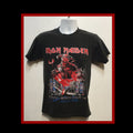 Printed rock T shirt quotIron Maiden Legacy of the beast tour 19quot Size small Graphic Tee – Fan Favorite · Must-Have Style