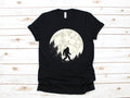 Bigfoot Moon TShirt Sasquatch Tank Top Funny Bigfoot Hoodie Long Sleeve Apparel Gift Hoodie – Easygoing Wear · Top Pick For Any Outfit