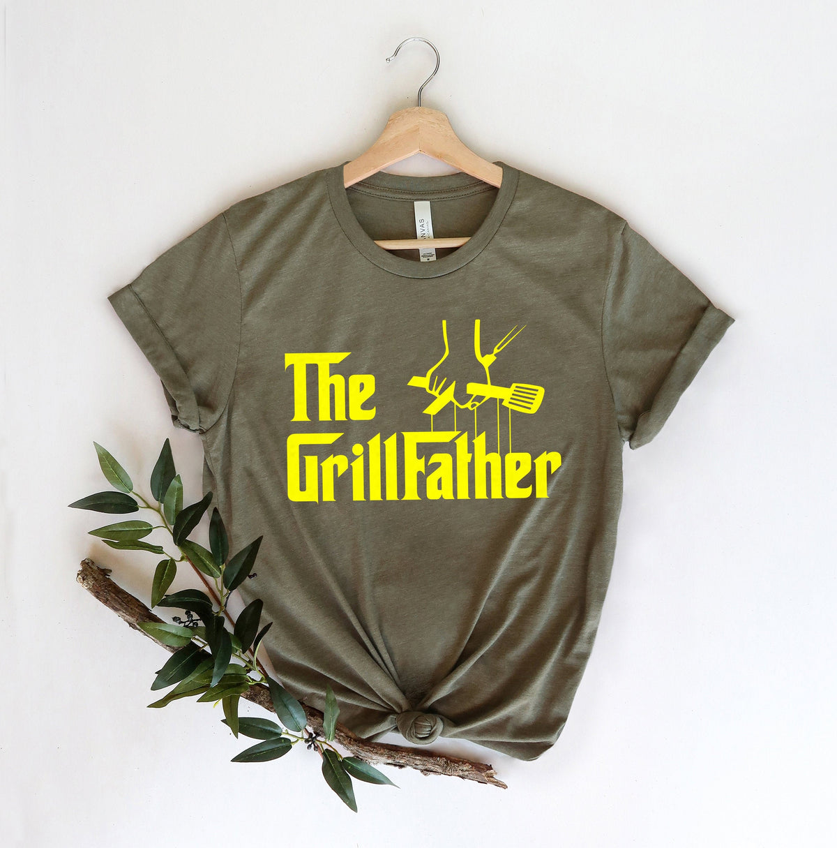 The Grill Father ShirtGift for Grandpa ShirtNew Dad ShirtDad ShirtDaddy ShirtFather39s Day ShirtBest Dad shirtGift for Dad Graphic Tee – Bold Style · Great Gift For Fans