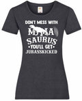 Mothers Day Gifts Gift For Mum Dont Mess With Mama Saurus Ladyfit Heather TShirt Gifts For Mum Gifts For Mam Mothers Day Gift Graphic Tee – Aesthetic Look · Top Pick For Any Outfit