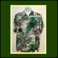 Vintage 1950s rayon Hawaiian shirt Size large Graphic Tee – Bold Style · High-Quality Print