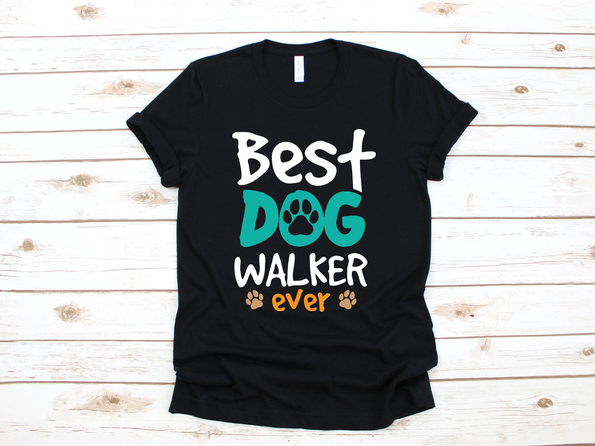 Best Dog Walker Ever TShirt Funny Dog Walker Shirt Long Sleeve Sweatshirt Hoodie Womens Tank Top Gifts for Dog Walkers Hoodie – Soft Feel · Great Gift For Fans
