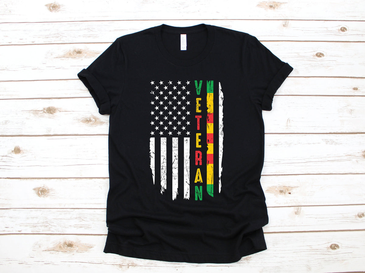 Vietnam Veteran TShirt American Flag USA Patriotic Shirt Tank Top Hoodie Sweatshirt Long Sleeve Hoodie Gifts for Vietnam Vets Hoodie – Warm & Stylish · Great Gift For Fans