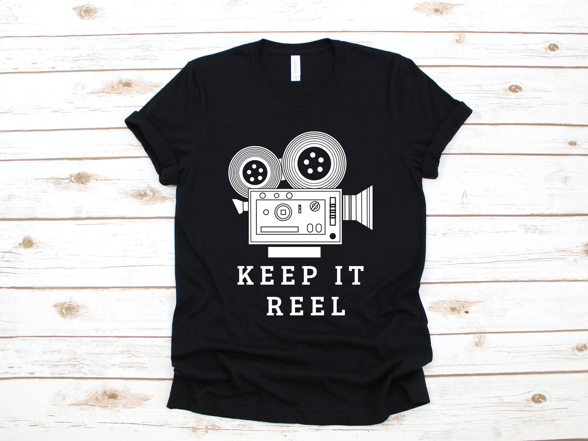Keep It Reel Director Shirt Director TShirt Funny Movie Film Directing Gifts TShirt Tank Top Hoodie Sweatshirt Long Sleeve Hoodie – Everyday Comfort · Must-Have Style