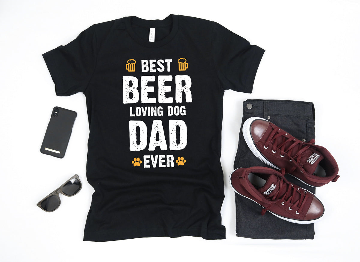 Beer Dog Loving Dad TShirt Home Brew Dad Homebrewing Dad Gift Homebrew Beer Dads Shirt Homebrewer Gift Fathers Day Hoodie Tank Top Hoodie – Premium Graphic · Trending Graphic Apparel