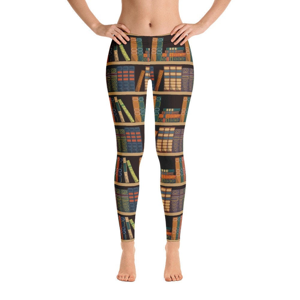 Funny Reading Leggings Book Leggings Book Lover Gift Librarian Leggings Bookworm Leggings Funny Teacher Leggings Book Leggings V3 Graphic Tee – Cozy Vibes · Perfect For Daily Wear