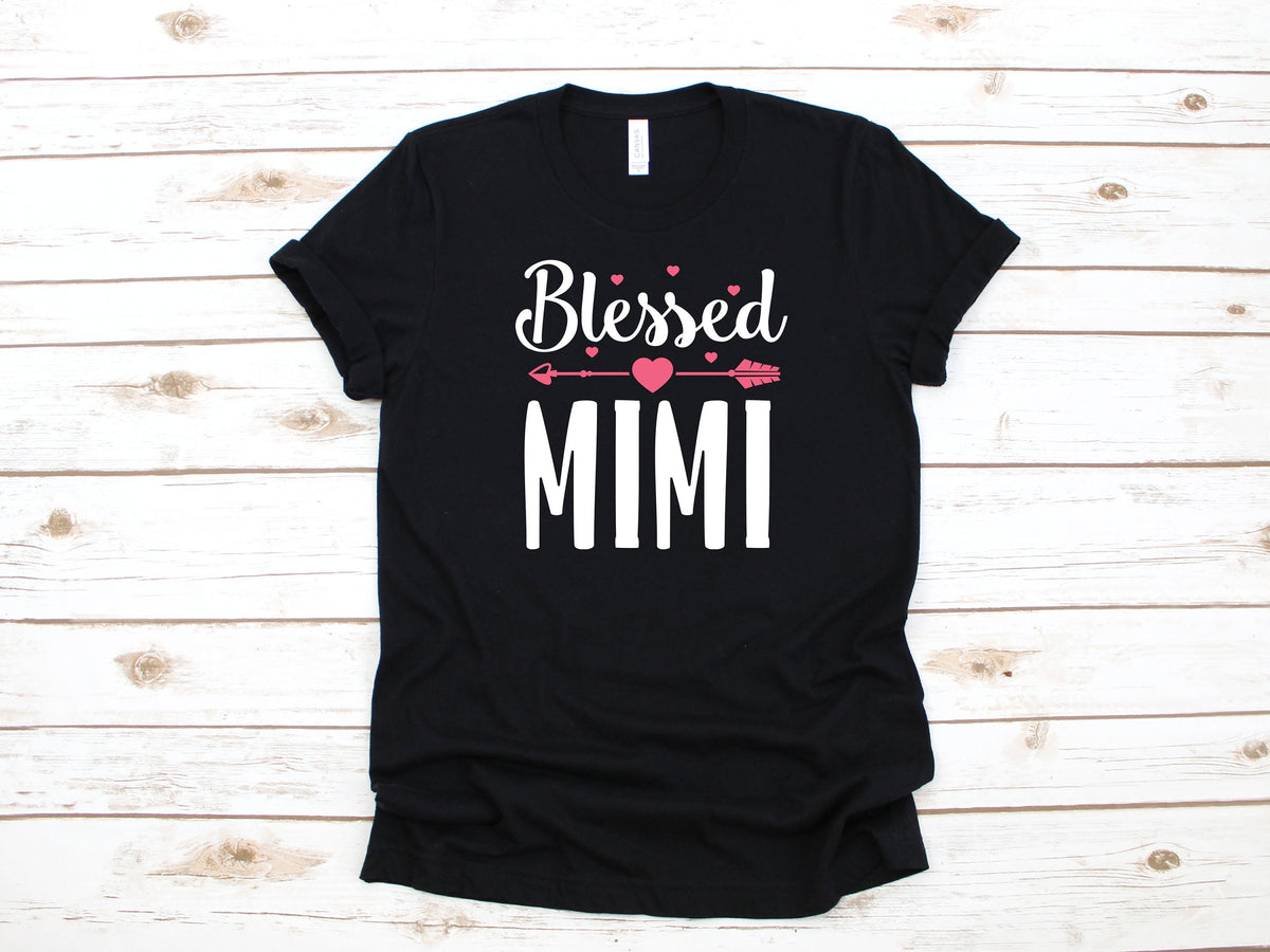 Blessed Mimi Shirt New Mimi Cute Mothers Day TShirt Baby Announcement Long Sleeve Sweatshirt Hoodie Tank Top Hoodie – Bold Style · High-Quality Print