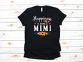 Happiness Is Being A Mimi Shirt New Mimi Cute Mothers Day TShirt Baby Announcement Long Sleeve Sweatshirt Hoodie Tank Top Hoodie – Premium Graphic · High-Quality Print
