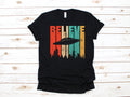Retro Believe Alien TShirt Extraterrestrial UFO Gift Funny Alien Long Sleeve Conspiracy Hoodie Alien Believer Tank Top Hoodie – Premium Graphic · Top Pick For Any Outfit