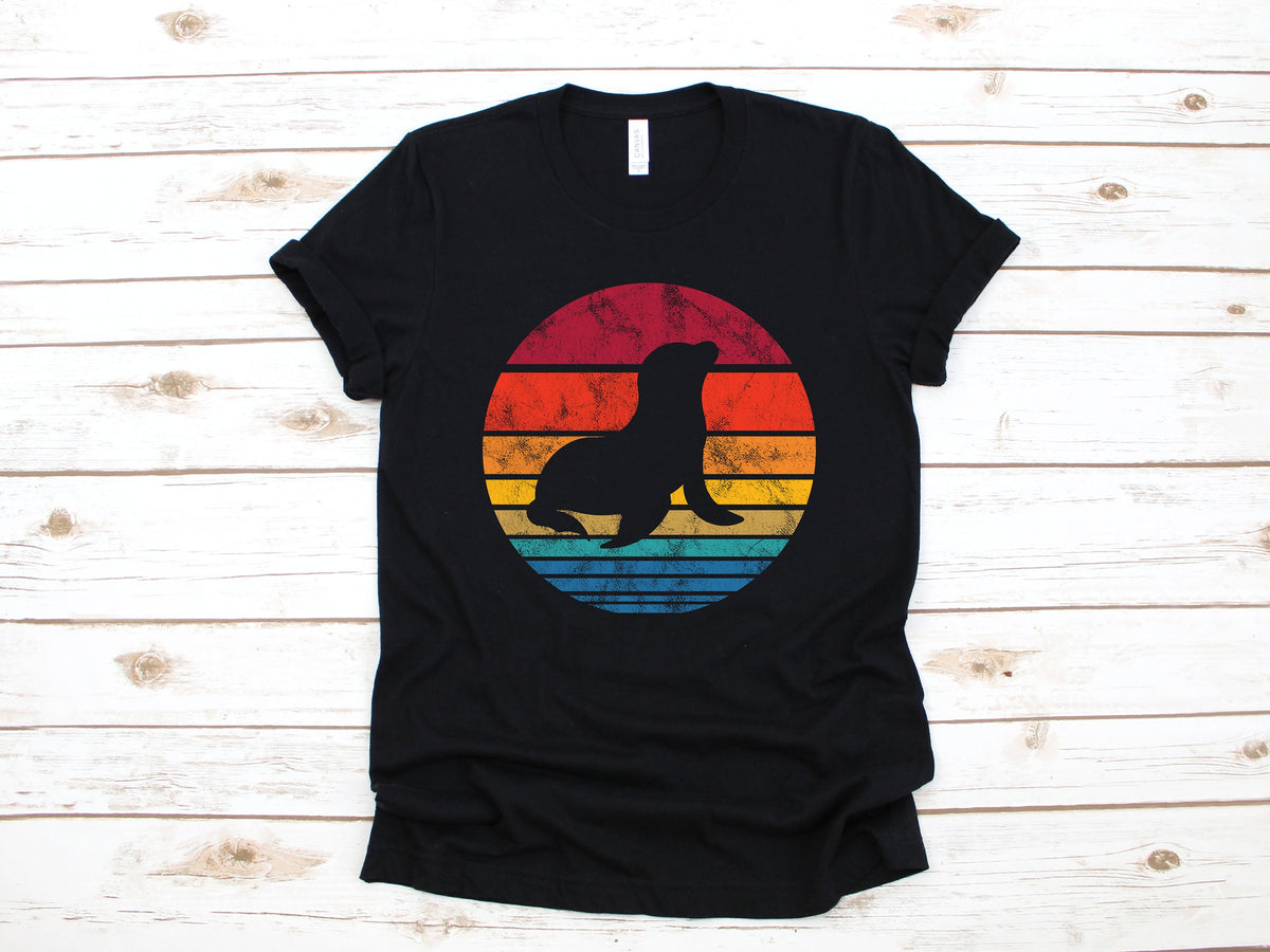 Retro Sea Lion Shirt Sea Lion TShirt Long Sleeve Sweatshirt Hoodie Tank Top Hoodie – Feel-Good Design · Great Gift For Fans