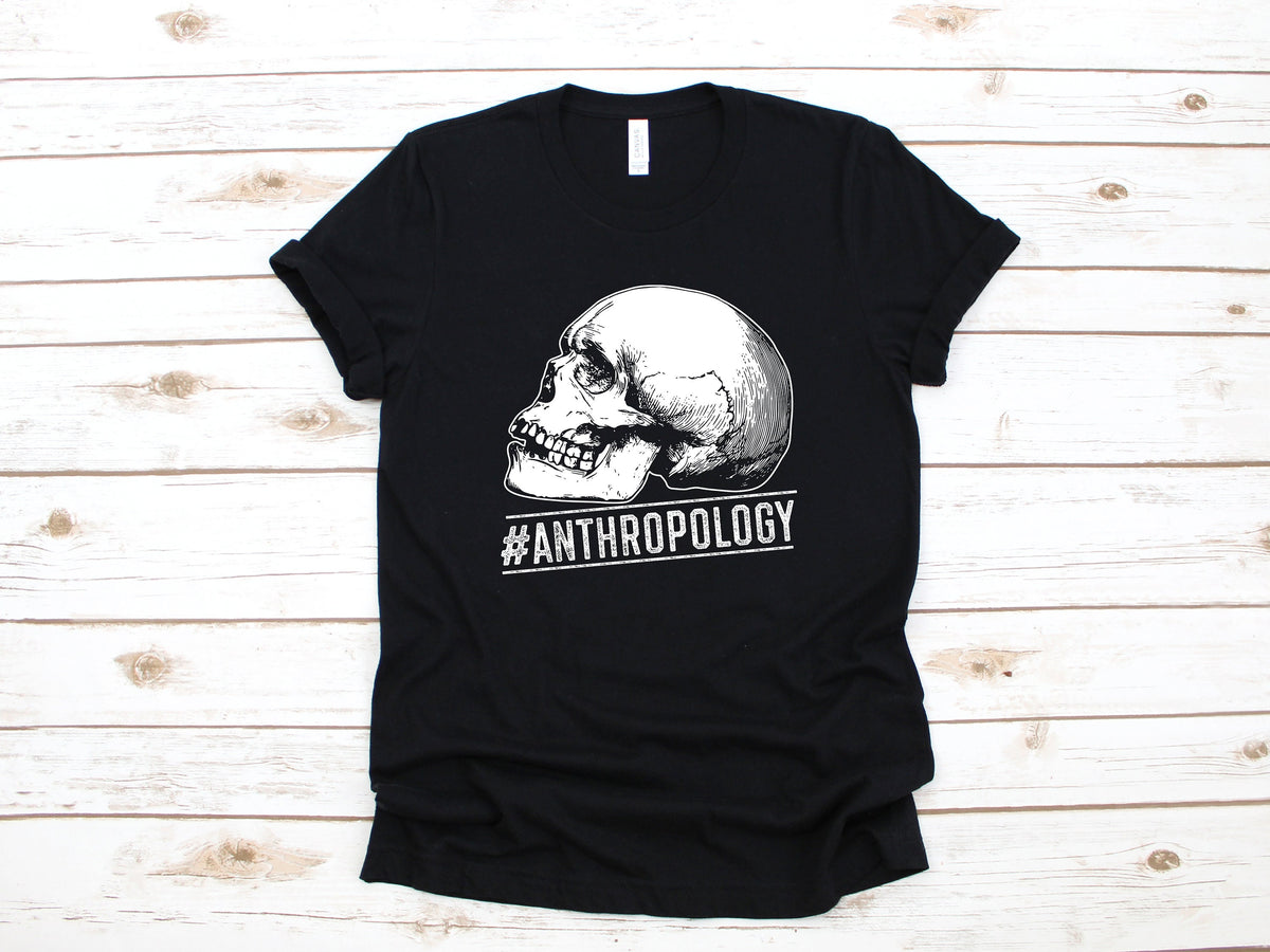 Anthropology TShirt Anthropologist Shirt Skull Anthropology Student Tank Top Hoodie Sweatshirt Long Sleeve Hoodie – Fan Favorite · Great Gift For Fans