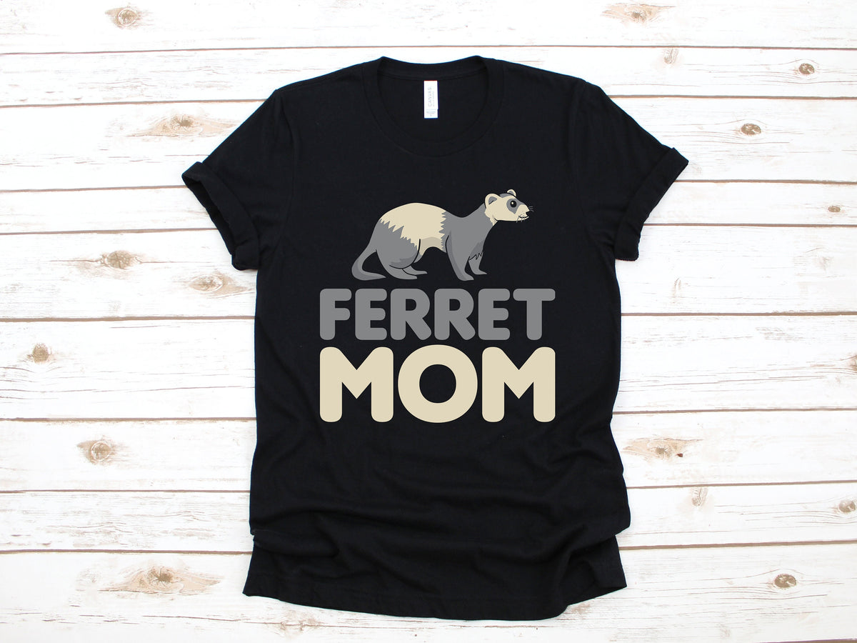 Ferret Mom TShirt Cute Ferret Moms Shirt Ferret Mothers Day Tank Top Hoodie Sweatshirt Long Sleeve Hoodie – Cozy Vibes · Perfect For Daily Wear
