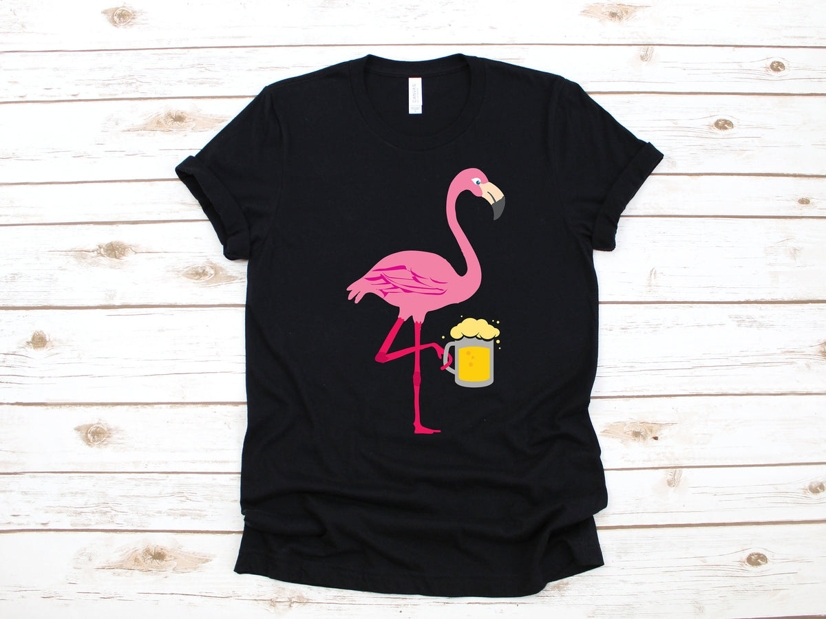Funny Flamingo Beer TShirt Cute Flamingo Tank Top Craft Brewery Women39s Tee Hoodie Sweatshirt Long Sleeve Hoodie Apparel Gift Hoodie – Premium Graphic · Great Gift For Fans