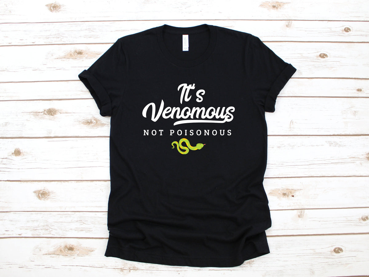 Venomous Not Poisonous Shirt Funny Snake Venom TShirt Snake Lover Gift Funny Snakes Long Sleeve Sweatshirt Child Hoodie Tank Top Hoodie – Fan Favorite · Top Pick For Any Outfit