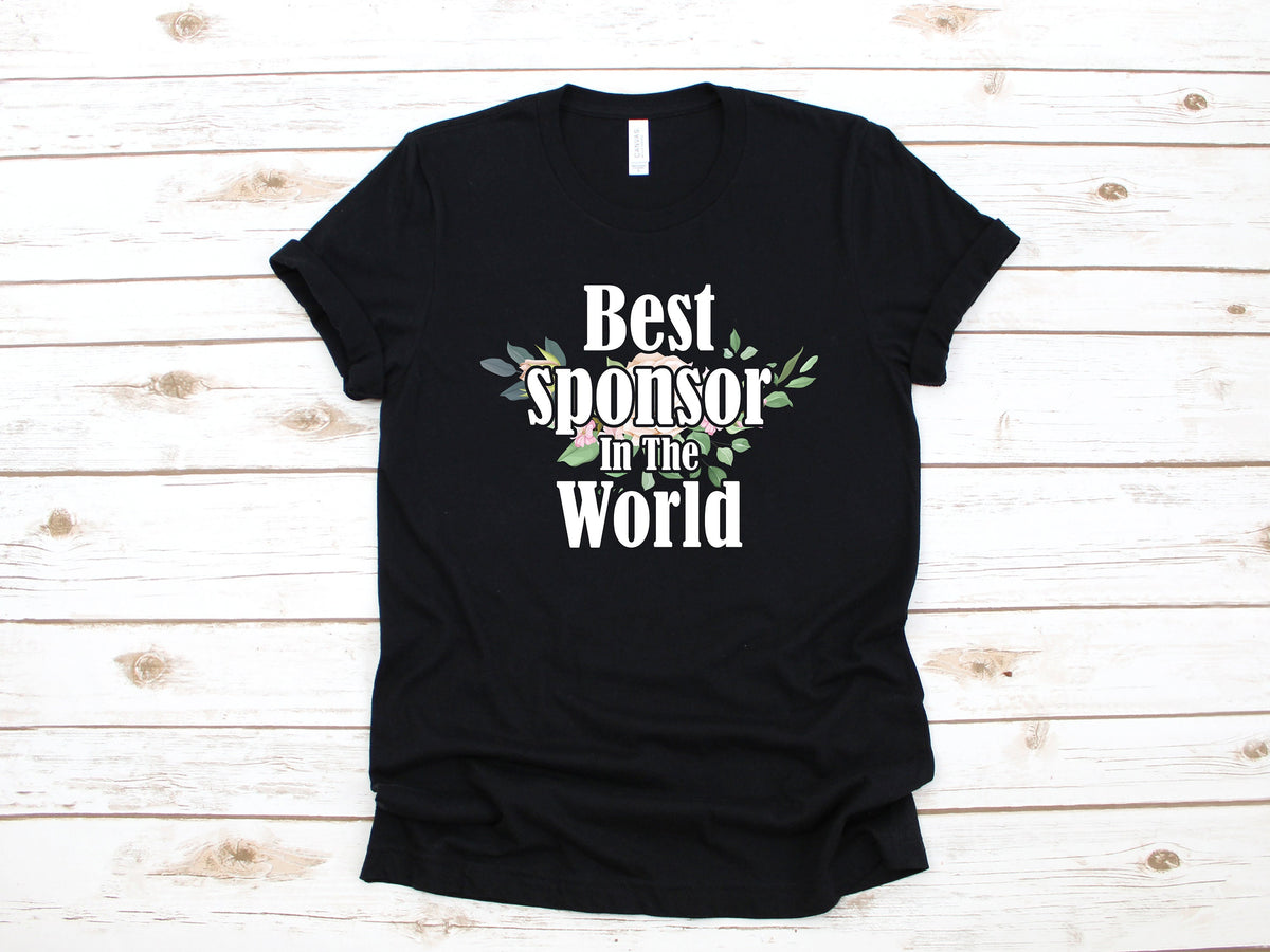 Best Sponsor TShirt Best Sponsor In The World Shirt Sobriety AA Sponsor Tank Top Hoodie Sweatshirt Long Sleeve Apparel Gift Hoodie – Fan Favorite · Top Pick For Any Outfit