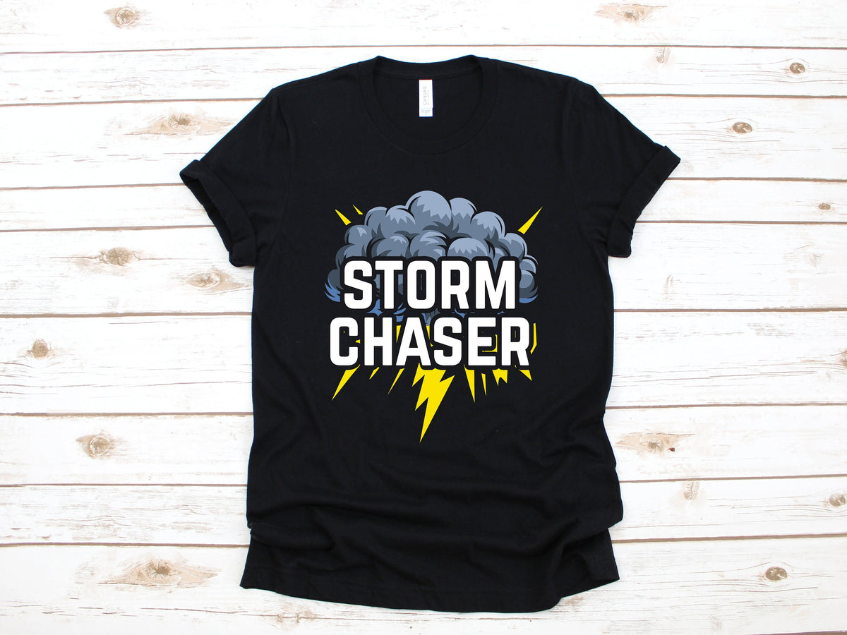 Storm Chaser Shirt Funny Storm Chasing TShirt Meteorology Storm Cloud Gift Weather Hoodie Tornado Chaser Hoodie – Easygoing Wear · Perfect For Daily Wear