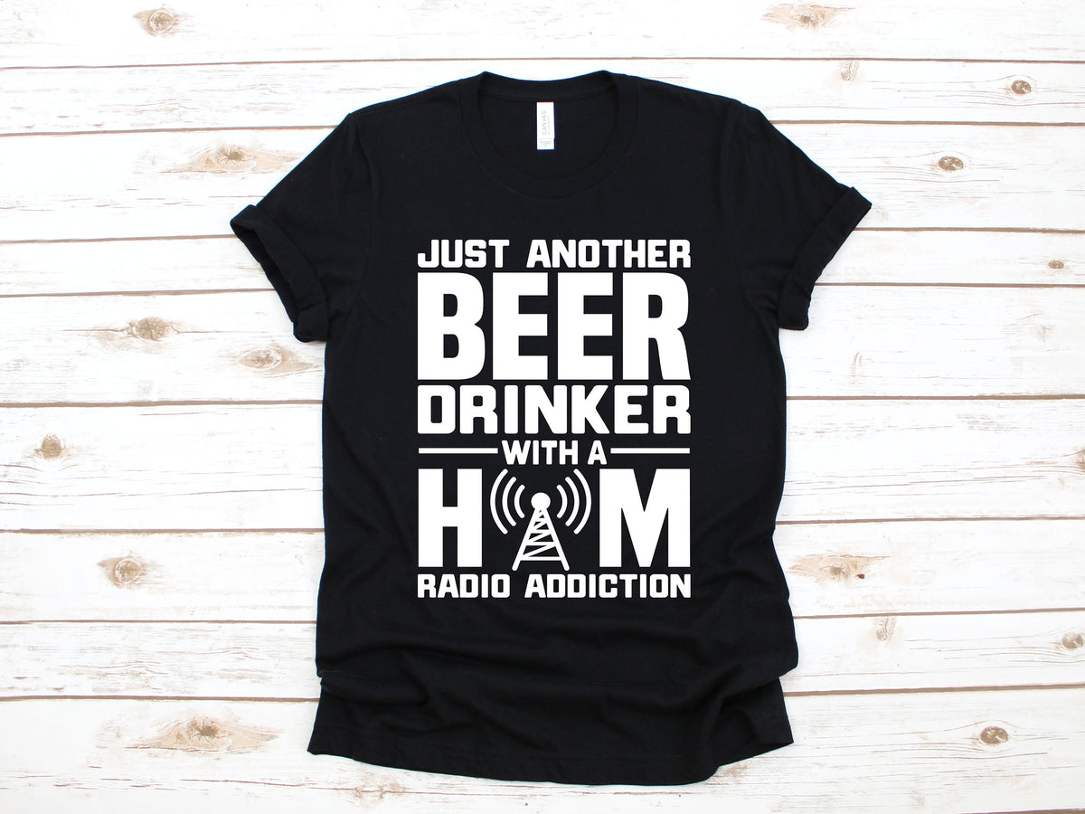 Beer Ham Radio Shirt Funny Antenna TShirt Gifts For Radio Operators Tank Top Hoodie Sweatshirt Long Sleeve Apparel Gift Hoodie – Feel-Good Design · Great Gift For Fans