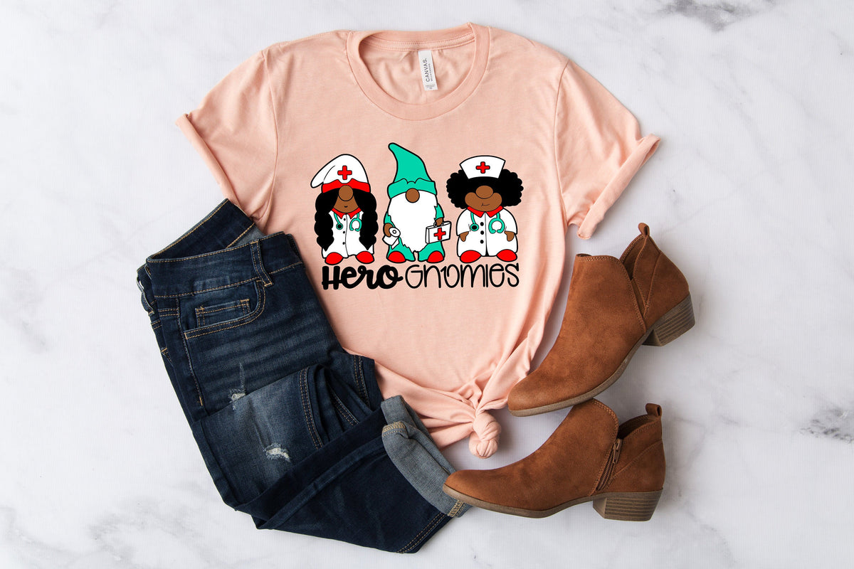 Nurse Gnomes Shirts Nurse Life Shirts Nurses 2021 Shirt Super Doctors Shirt Nurse Shirts Nurse Hero Shirt Essential Doctor Medical Graphic Tee – Cozy Vibes · High-Quality Print