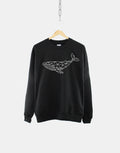 Geometric Whale Sweatshirt Geometric Humpback Whale Sea Sweater Nautical Beach Jumper Sweatshirt – Bold Style · Must-Have Style