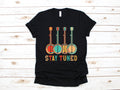 Retro Banjo Shirt Funny Bluegrass TShirt Stay Tuned Bluegrass Music Long Sleeve Sweatshirt Hoodie Tank Top Hoodie – Fan Favorite · Great Gift For Fans