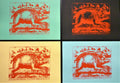 BOAR WILD PIG special puff ink A4 print handmade screen printing on paper 270 gr Graphic Tee – Fan Favorite · Trending Graphic Apparel