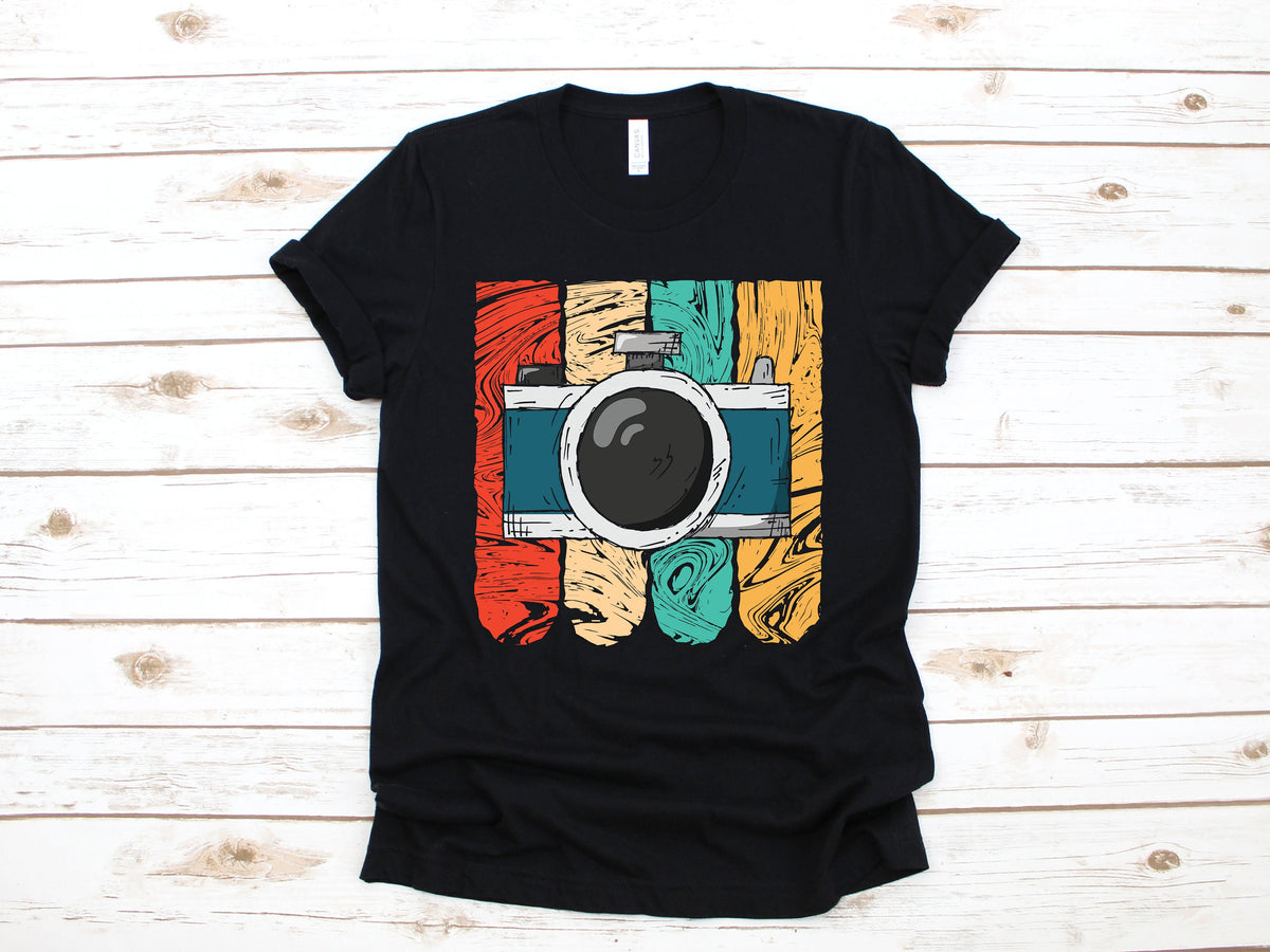 Retro Photographer TShirt Photography Shirt Camera Tank Top Hoodie Sweatshirt Long Sleeve Hoodie – Warm & Stylish · Top Pick For Any Outfit