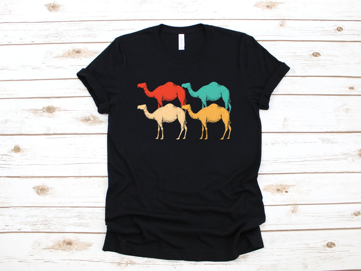 Camel Shirt Retro Camel TShirt Camels Tank Top Zoo Hoodie Sweatshirt Long Sleeve Cute Camel Kids Tee Hoodie – Feel-Good Design · Great Gift For Fans