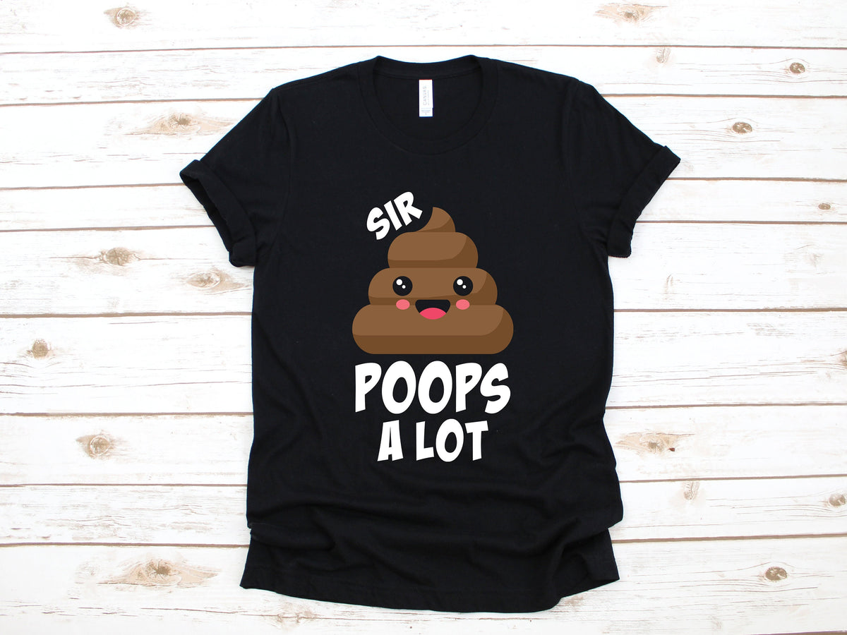 Sir Poops A Lot Shirt Funny Poop TShirt Toilet Humor Tank Top Poo Hoodie Sweatshirt Long Sleeve Cute Poop Kids Tee Hoodie – Cozy Vibes · Top Pick For Any Outfit