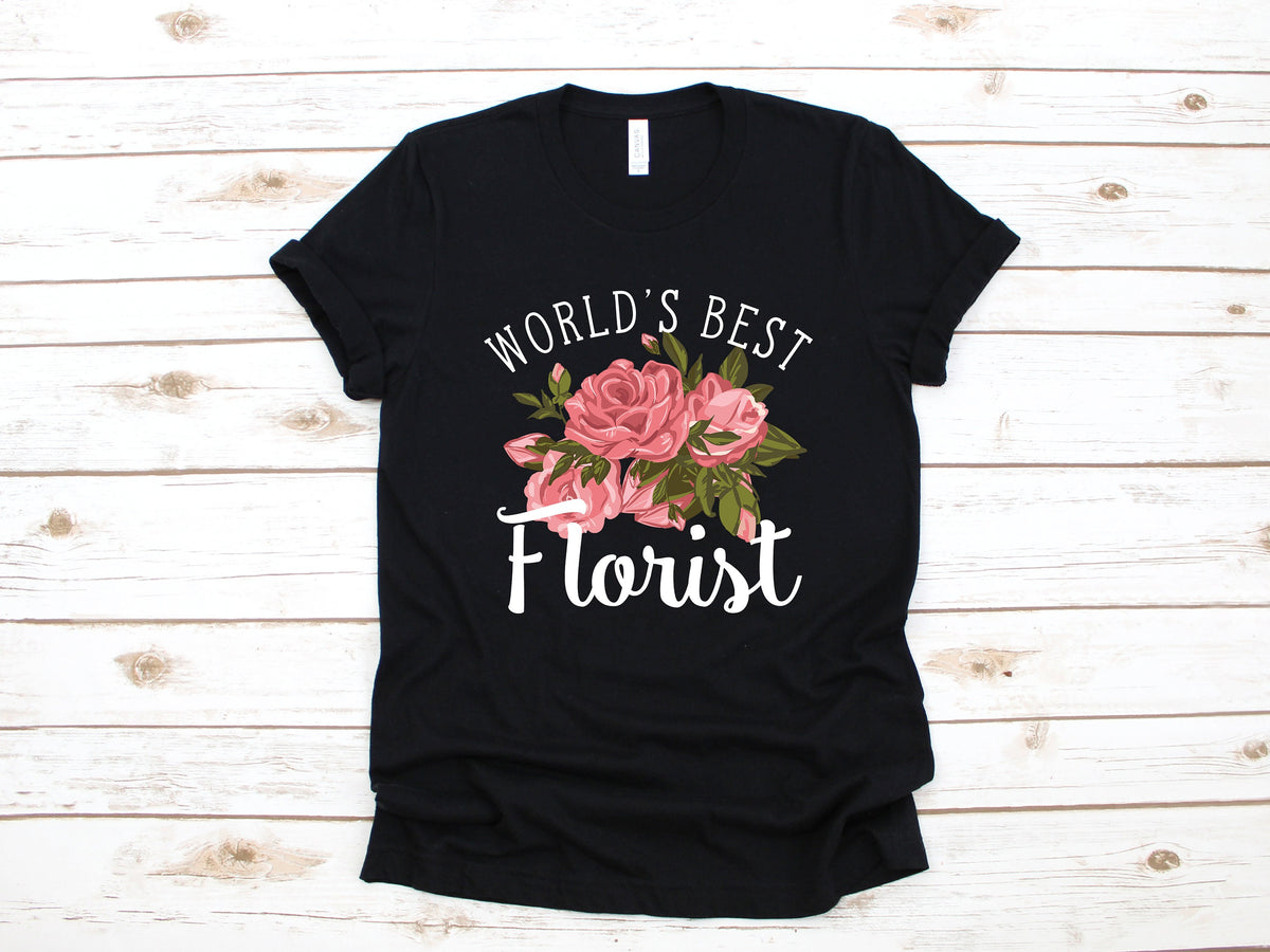 World39s Best Florist TShirt Florist Shirt Wedding Florist Women39s Tee Tank Top Hoodie Sweatshirt Long Sleeve Hoodie – Cozy Vibes · Must-Have Style