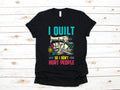 I Quilt So I Don39t Hurt People Shirt Fabric Hoarder Funny Knit TShirt Quilting Knitter Long Sleeve Sweatshirt Quilter Hoodie Tank Top Hoodie – Premium Graphic · High-Quality Print