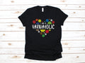 Yarnaholic Shirt Funny Yarn Knit TShirt Quilting Knitter Long Sleeve Sewing Sweatshirt Quilter Hoodie Tank Top Hoodie – Aesthetic Look · High-Quality Print