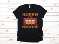 Queen Of The Slot Machine TShirt Funny Casino Tank Top Gambling Hoodie Gambler Sweatshirt Mom Slots Player Long Sleeve Apparel Gift Hoodie – Bold Style · Perfect For Daily Wear