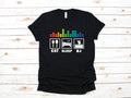 Eat Sleep DJ Shirt Funny Disc Jockey TShirt Disc Jockey Shirt DJLong Sleeve Sweatshirt DJ Hoodie Tank Top Hoodie – Cozy Vibes · Trending Graphic Apparel
